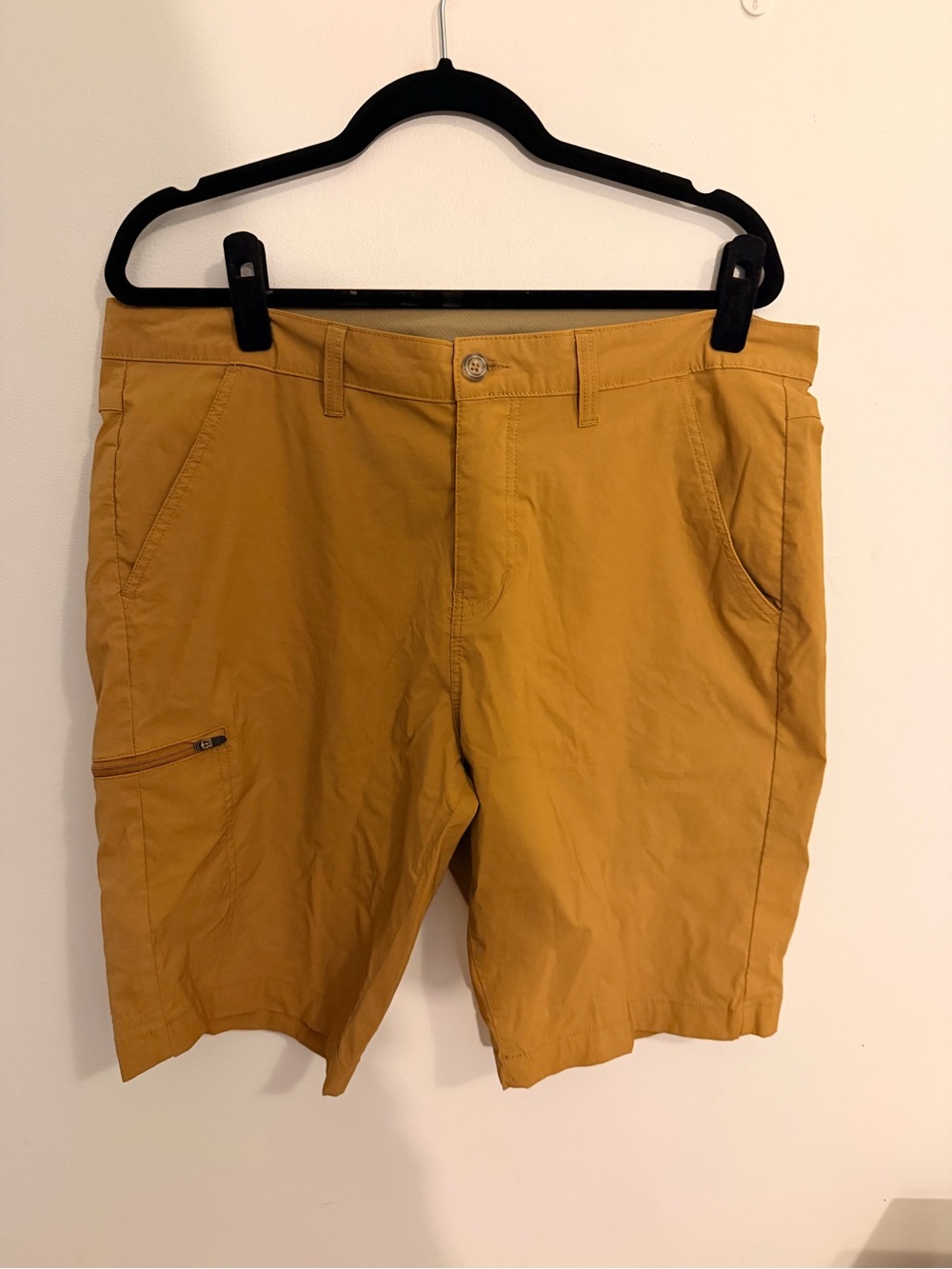 Eddie Bauer Mustard Cargo Shorts